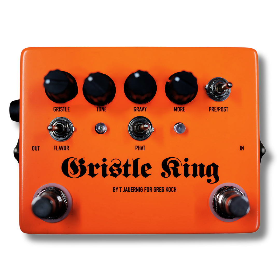 T. Jauernig Electronics Gristle King Greg Koch Signature Overdrive & Boost Pedal