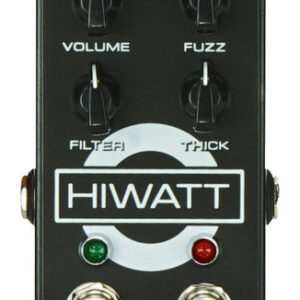 Hiwatt Filter Fuzz MKII Black Pedal