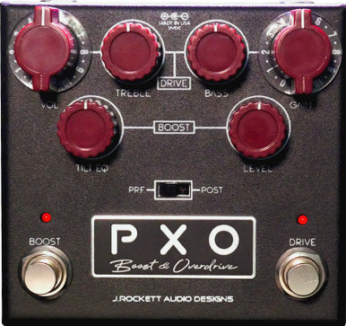 J Rockett Audio Designs PXO Phil-X Signature Boost and Overdrive Pedal