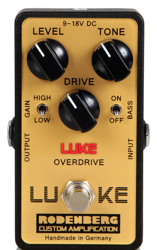 Rodenberg Steve Lukather Signature Overdrive Pedal