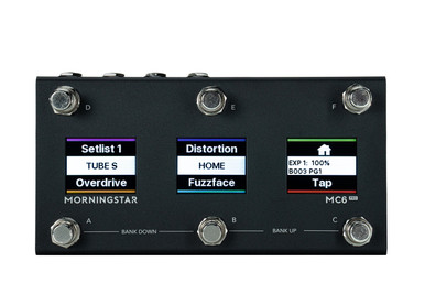 Morningstar MC6 PRO MIDI Controller