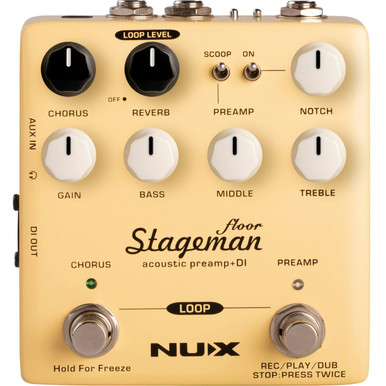 NUX NAP-5 Stageman Floor Acoustic Preamp