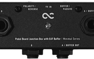 One Control Minimal Series Pedal Board Junction Box with BJF Buffer