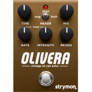 Strymon Olivera Vintage Oil Can Echo Analogue-Style Delay Pedal