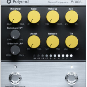 Polyend Press Stereo Compressor Pedal