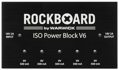 Rockboard Power Block ISO V6 100-230 Volt