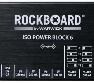 "Rockboard Power Block ISO V6 IEC, 9 to 18V, 100/230 Volt"