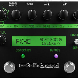 Catalinbread Soft Focus Deluxe Shoegaze Reverb Delay Pedal