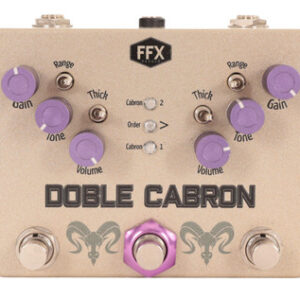 Second Hand FFX Doble Cabron Dual Overdrive Boost Pedal 120