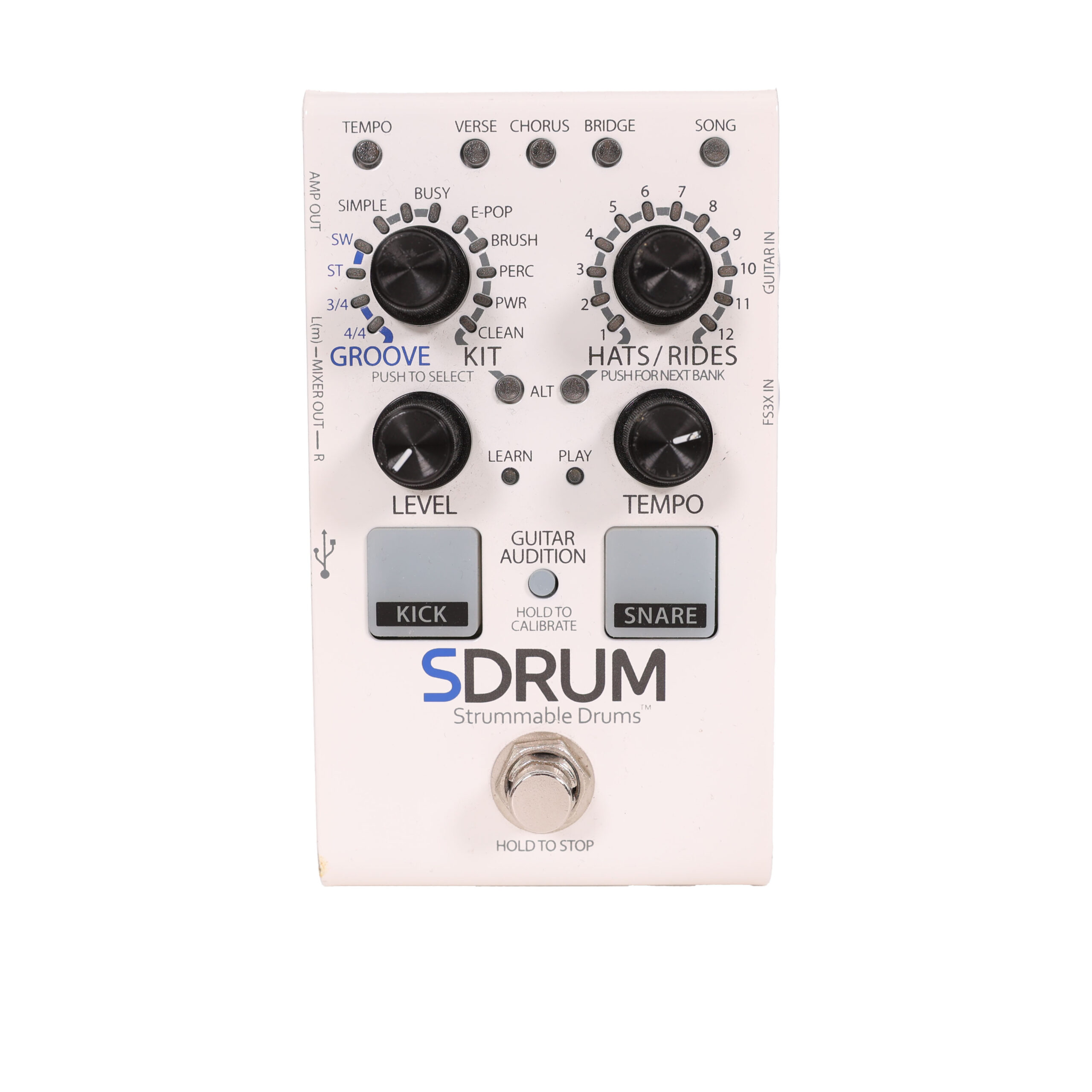 Second Hand Digitech SDrum Strummable Drum Pedal 428