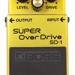 Second Hand Boss 50th Anniversary SD-1 Super Overdrive Pedal 628