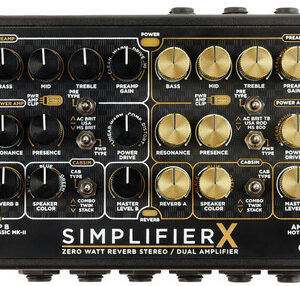 DSM & Humboldt Simplifier X Dual Preamp and Cab Sim Analogue Stereo Pedal