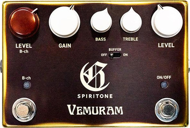 Vemuram Spiritone Medium Gain Overdrive Pedal