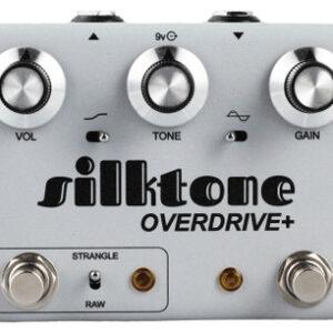 Silktone Overdrive+ Pedal in Light Grey