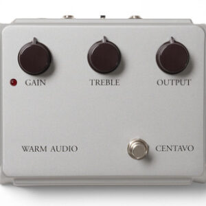 Warm Audio Centavo Overdrive Pedal limited edition Silver