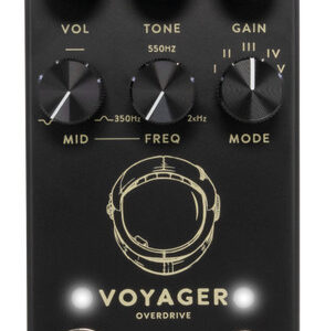 Walrus Audio Voyager MKII Preamp Overdrive Pedal in Black