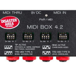 Disaster Area MIDI Box 4 MIDI to 1/4" Converter