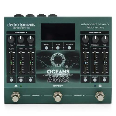 Electro Harmonix Oceans Abyss - Advanced Reverb Laboratory Pedal