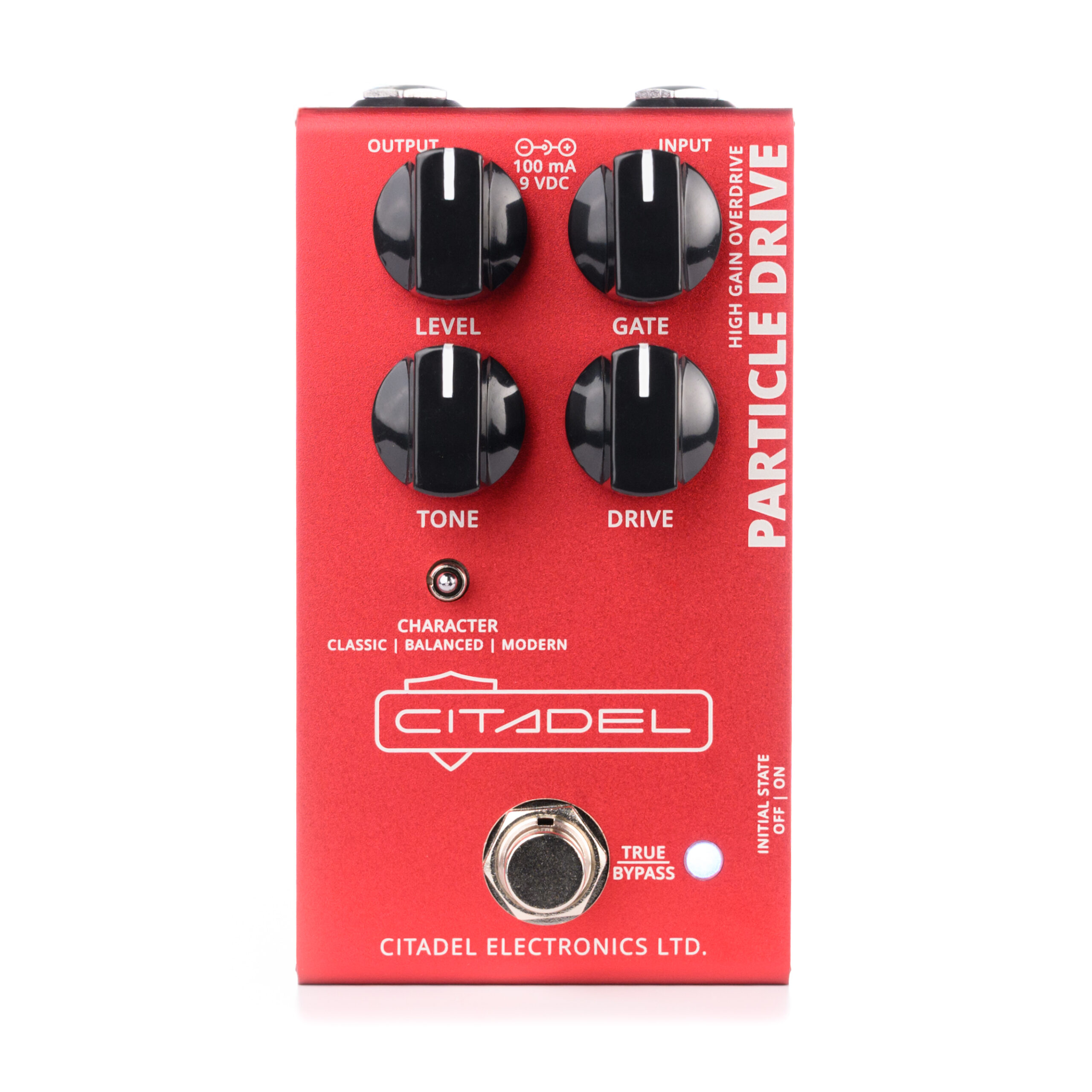 Citadel Electronics Particle Drive High Gain Overdrive Pedal