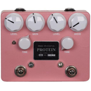 Browne Amplification The Protein V4 Dual Overdrive Pedal in Pink