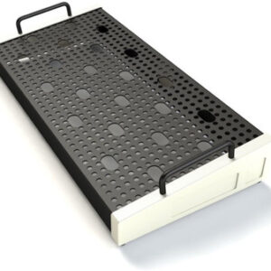 Temple Audio Templeboard SOLO 8.5x18in Pedalboard in Vintage White