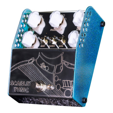 ThorpyFX Scarlet Tunic Analog Amp Emulator Pedal (Mermaid Sparkle Summer Edition)