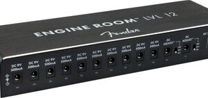 Fender Lvl12 Engine Room Pedal Power Supply in Black