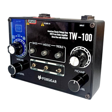 Foxgear TW-100 American Classic Vintage 100W Guitar Amp Pedal - Image 2
