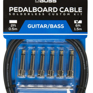 Boss BCK-6 Solderless Pedalboard Cable Kit