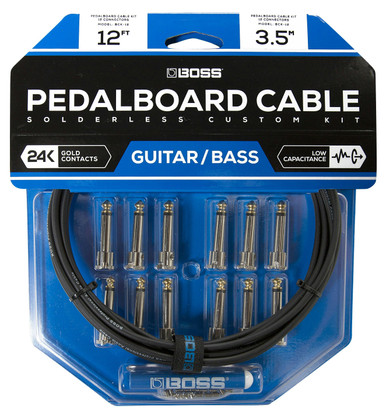 Boss BCK-12 Solderless Pedalboard Cable Kit