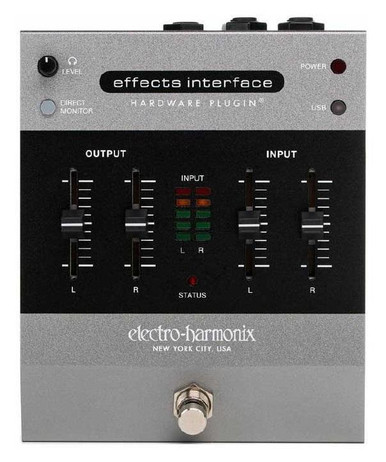 Electro Harmonix EHX Effects Interface Hardware Plugin Pedal