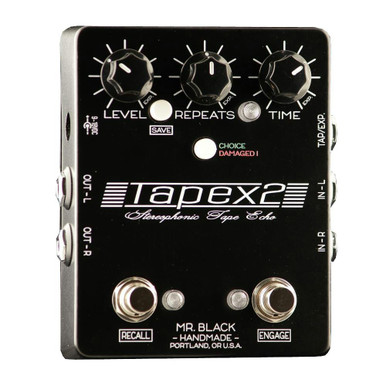 Mr Black Tapex 2 Stereo Tape Echo Pedal - Image 2
