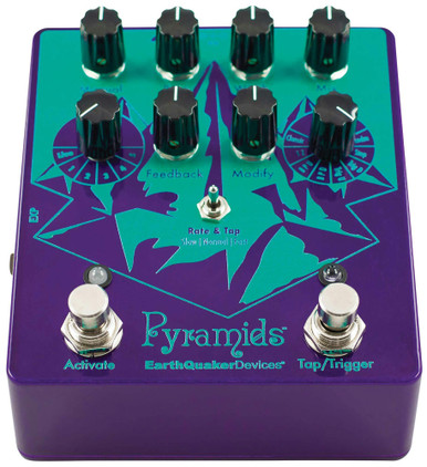 Earthquaker Devices Pyramids Stereo Flanger Guitar Pedal