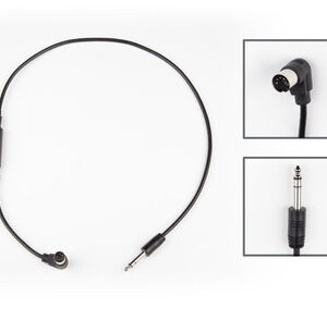 Strymon MIDI-EXP Cable - Right Angle MIDI Connector & Straight Angle 1/4" TRS Jack Connector