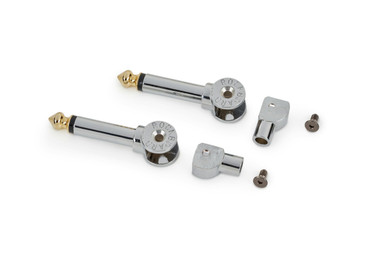 Rockboard PatchWorks Solderless Plug - 6 Plug, 1 Cutter, 1 HexKey - Chrome - Image 2