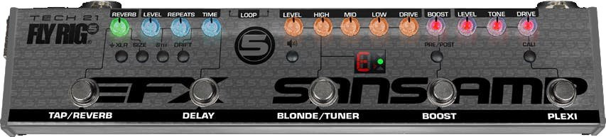 Tech 21 SansAmp Fly-Rig 5 Multi Effect Unit - Image 3
