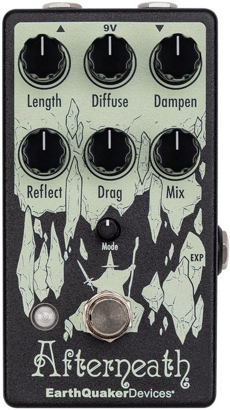 EarthQuaker Devices Afterneath Otherworldly Reverberation Machine V3 Reverb Pedal - Image 3