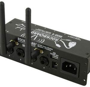 RockBoard MOD 4 Guitar Wireless Receiver and TRS Patchbay with Xvive U2 Transmitter