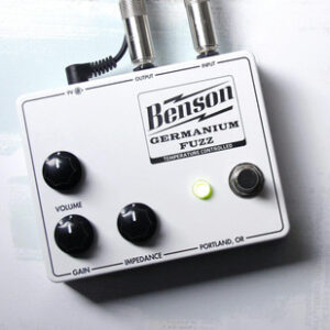 Benson Amps Temperature-Controlled Germanium Fuzz Pedal in Solar White - Image 2