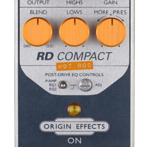 Origin Effects RD Compact Hot Rod Overdrive Pedal - Image 3
