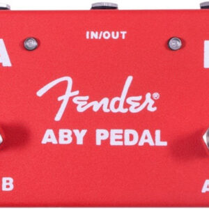 Fender 2-Switch ABY Switcher Pedal in Red - Image 3