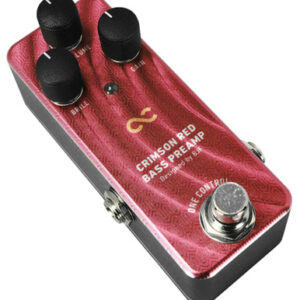 One Control BJF Series Crimson Red Bass Preamp Pedal - Image 2