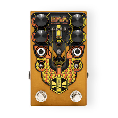 Beetronics LARVA 6-Stage Analog Morphing Phaser FX Pedal