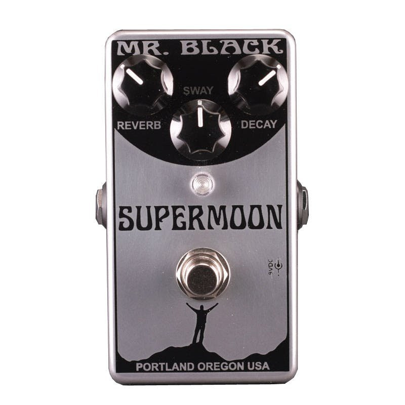 Mr Black SuperMoon Chrome Reverb Pedal - Image 3