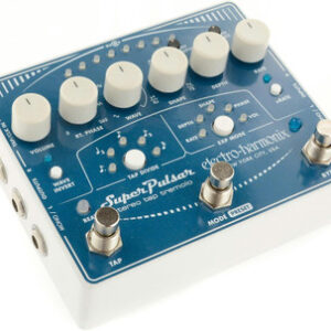 Electro Harmonix Super Pulsar Stereo Tap Tremolo Pedal - Image 2