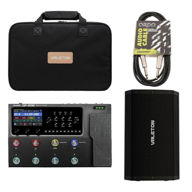 Valeton GP-200 Multi-Effects Processor Pedal with Bag and FRFR Cab