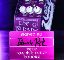 ThorpyFX The Dane mkII Limited Edition in Purple - 'Danish' Pete Honore Signature Dual Drive & Boost Pedal - Image 4