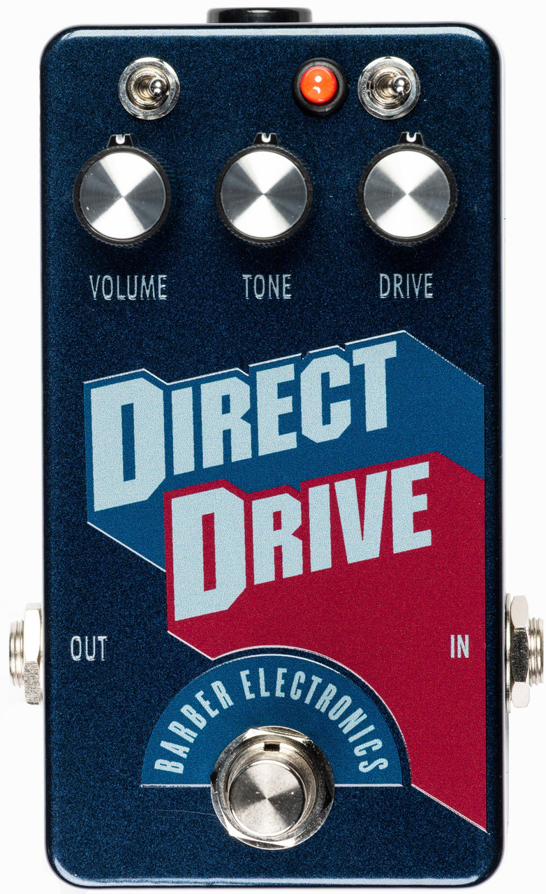 Barber Electronics Direct Drive Pedal in Blue