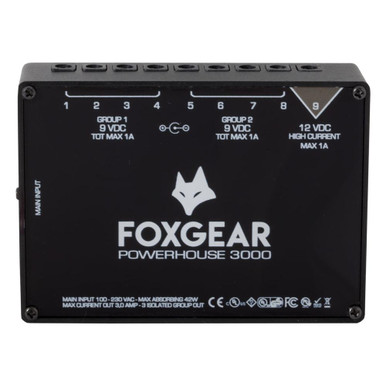 Foxgear Powerhouse 3000 Pedal Power Supply