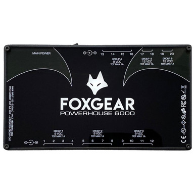 Foxgear Powerhouse 6000 Pedal Power Supply